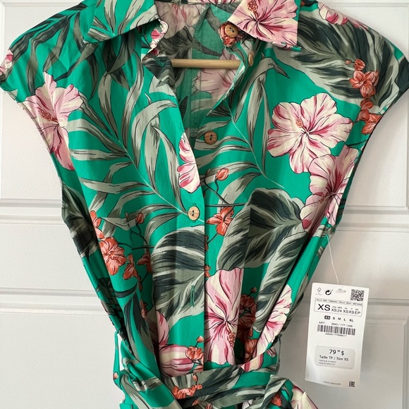 Zara Wrap Dress - Picture 2 of 3